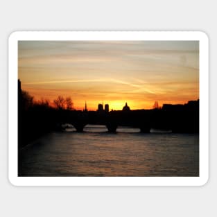 Parisian Dawn Sticker